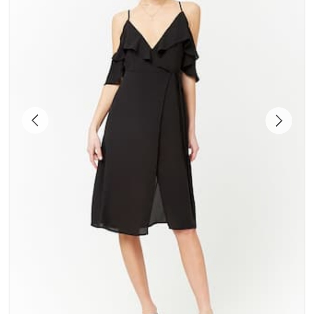 Brand new black stunning sexy wrap dress